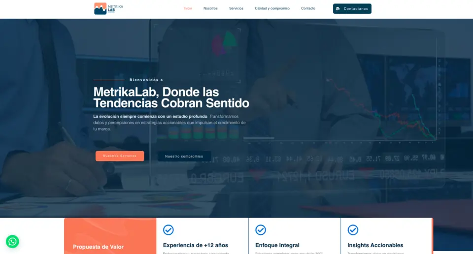 Proyecto web MetrikaLab